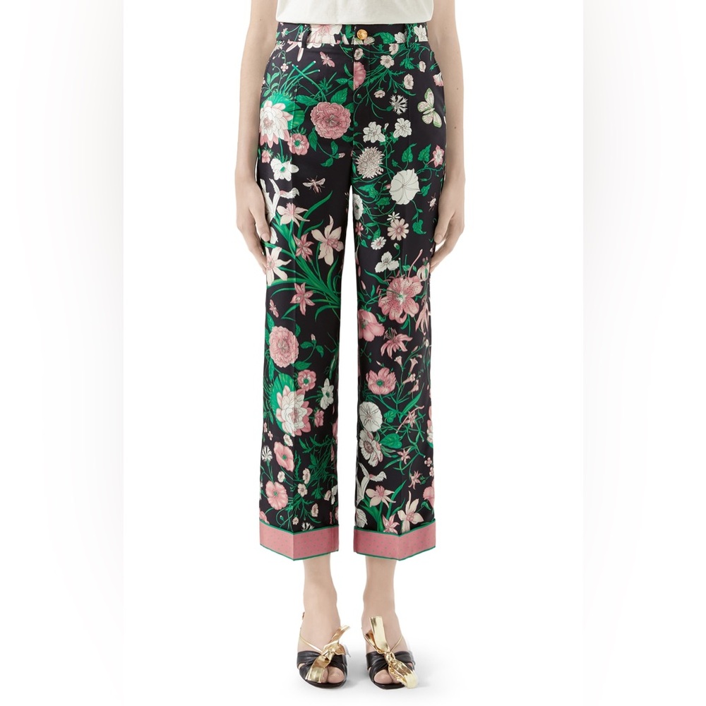 GUCCI silk pants new with tags
